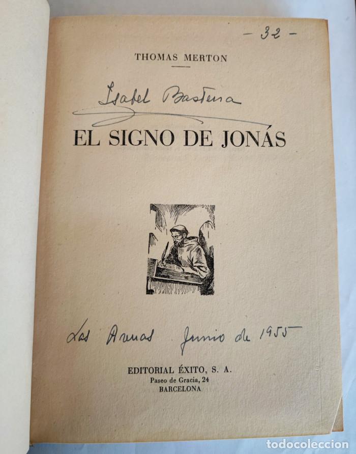 Libros: EL SIGNO DE JON&Aacute;S - Thomas Merton - Foto 3