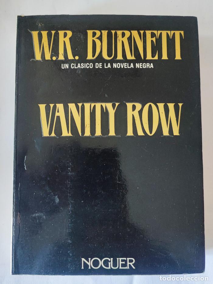 Libros: VANITY ROW - W.R. Burnett - Foto 1