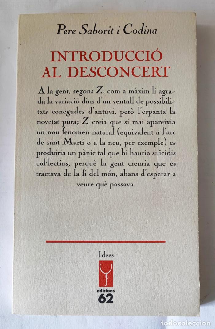 Libros: INDRODUCCIO AL DESCONCERT - Pere Saborit i Codina - Foto 1