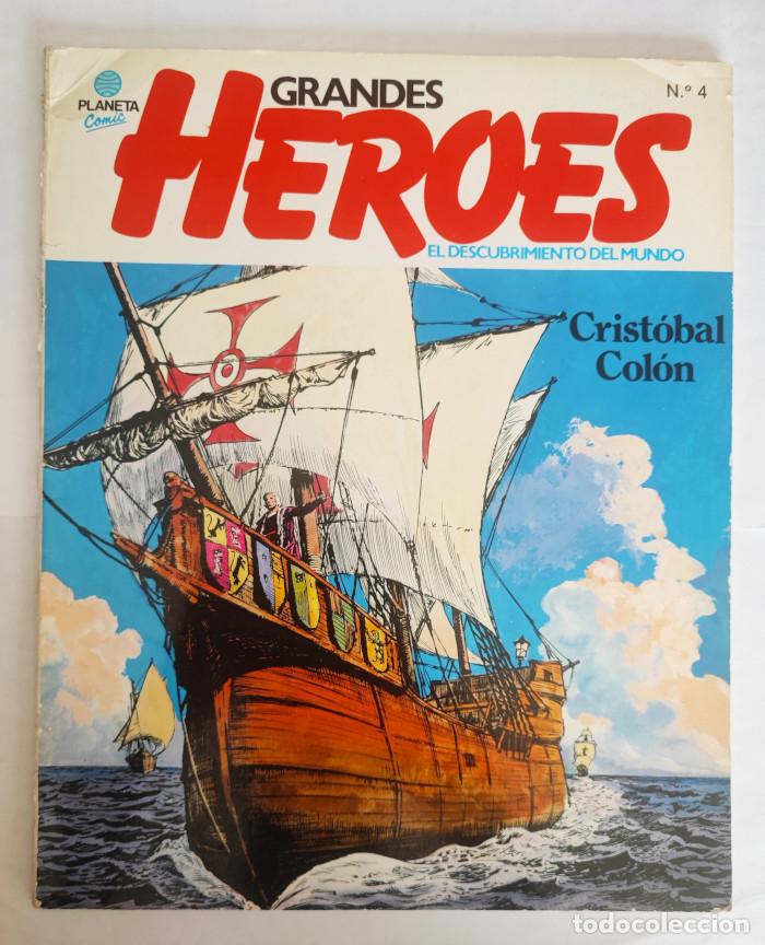 Livres: GRANDES H&Eacute;ROES. EL DESCUBRIMIENTO DEL MUNDO N&ordm; 4 - VV.AA.