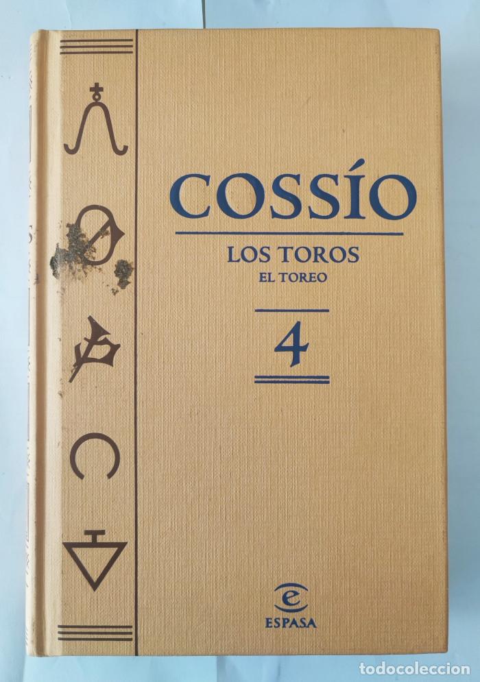 Libros: COSS&Iacute;O. LOS TOROS. EL TOREO (N&ordm; 4) - Jos&eacute; Mar&iacute;a de Coss&iacute;o - Foto 1