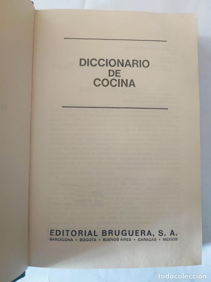 Libros: DICCIONARIO DE COCINA - VV.AA. - Foto 2