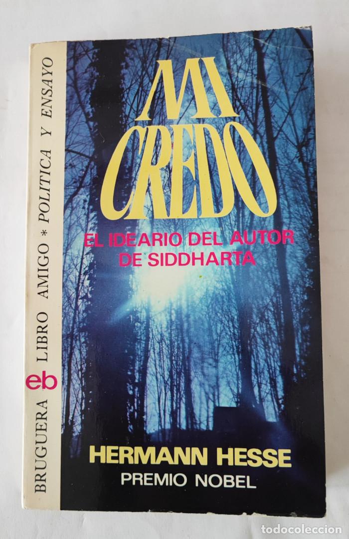 Libros: MI CREDO - Hermann Hesse - Foto 1