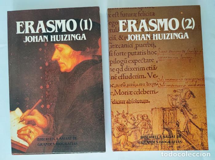 Libros: ERASMO (2 VOL&Uacute;MENES) - Johan Huizinga - Foto 1