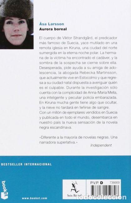 Libros: AURORA BOREAL - Asa Larsson - Foto 2