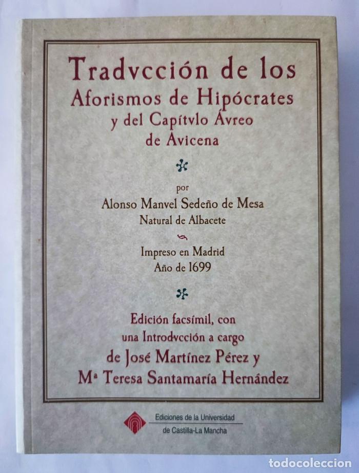 Livros em segunda m&atilde;o: TRADUCCI&Oacute;N DE LOS AFORISMOS DE HIP&Oacute;CRATES DE GRIEGO, Y LAT&Iacute;N EN LENGUA CASTELLANA, CON ADVERTENCIAS