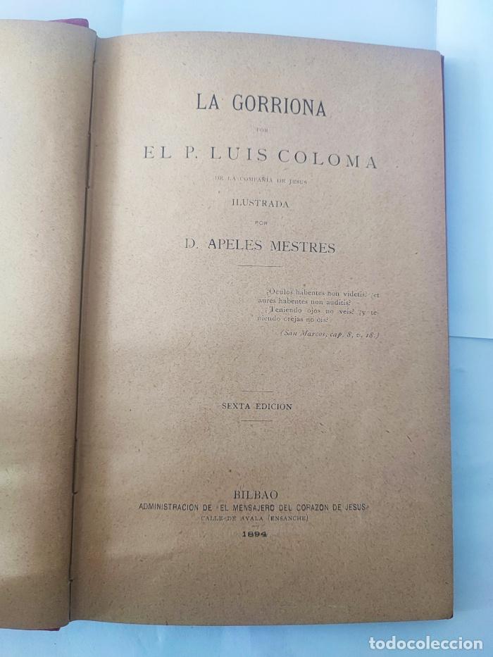 Libros: LA GORRIONA - Coloma Luis - Foto 2