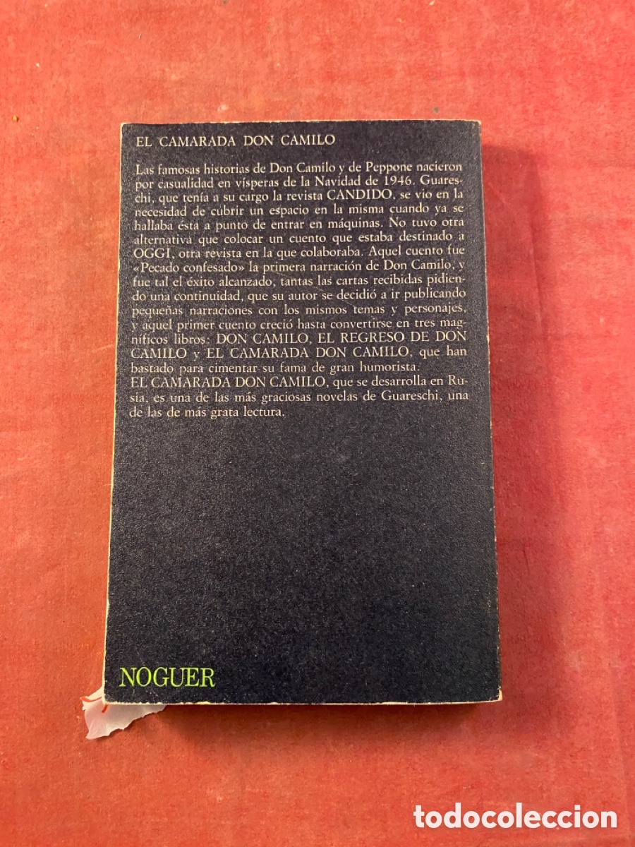 Libros: EL CAMARADA DON CAMILO - Foto 2