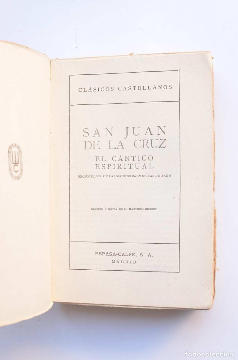 Libros: El c&aacute;ntico espiritual - JUAN DE LA CRUZ, Santo - Foto 2