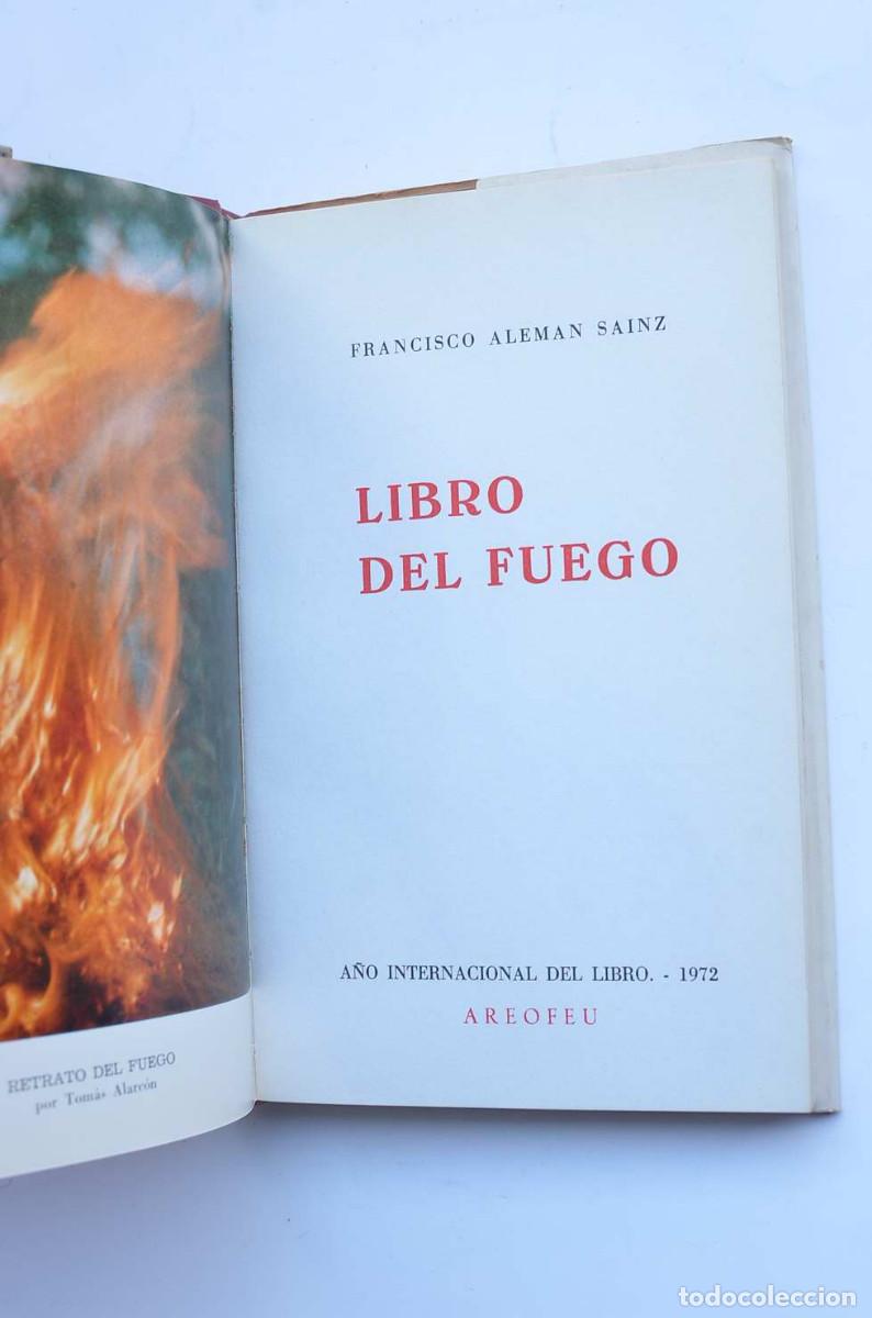Libros: Libro del fuego - ALEM&Aacute;N SAINZ, Francisco - Foto 3
