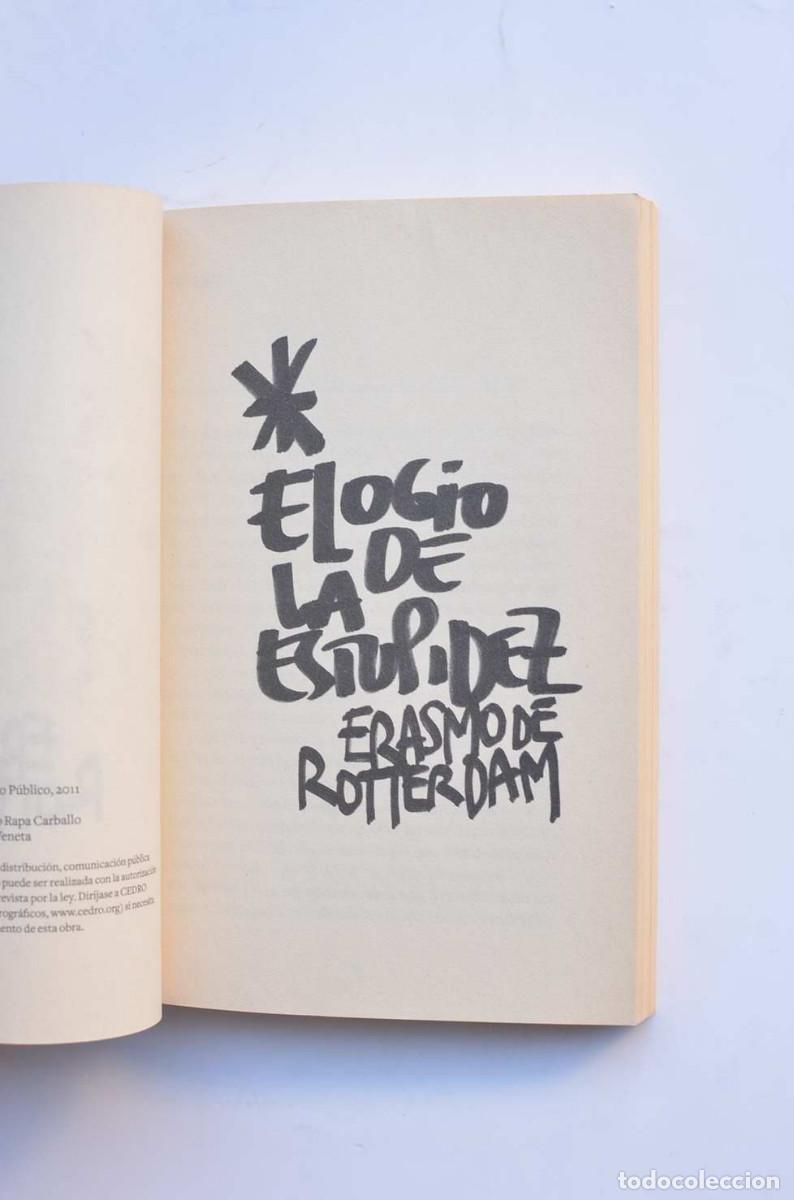 Libros: Elogio de la estupidez - ROTTERDAM, Erasmo de&nbsp; - Foto 2