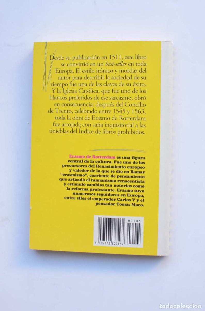 Libros: Elogio de la estupidez - ROTTERDAM, Erasmo de&nbsp; - Foto 3