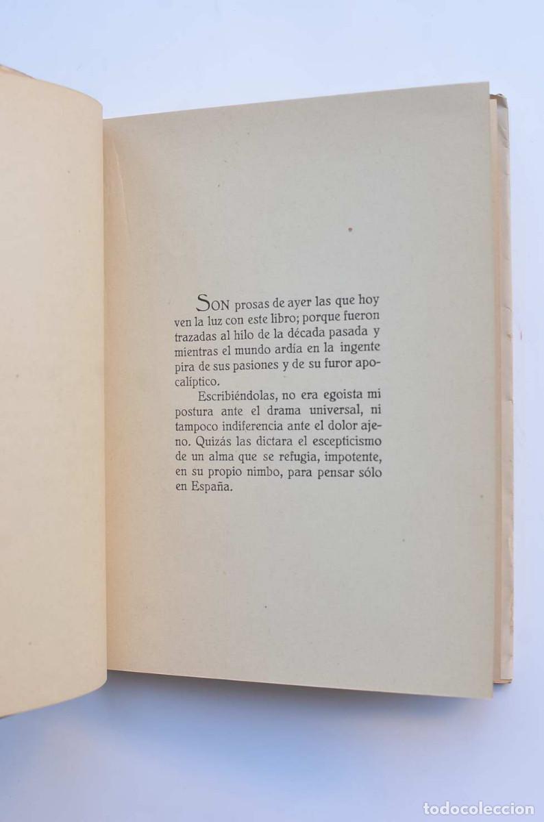 Libros: Prosas de ayer - SEQUEROS, Antonio - Dedicatoria aut&oacute;grafa del autor - Foto 5