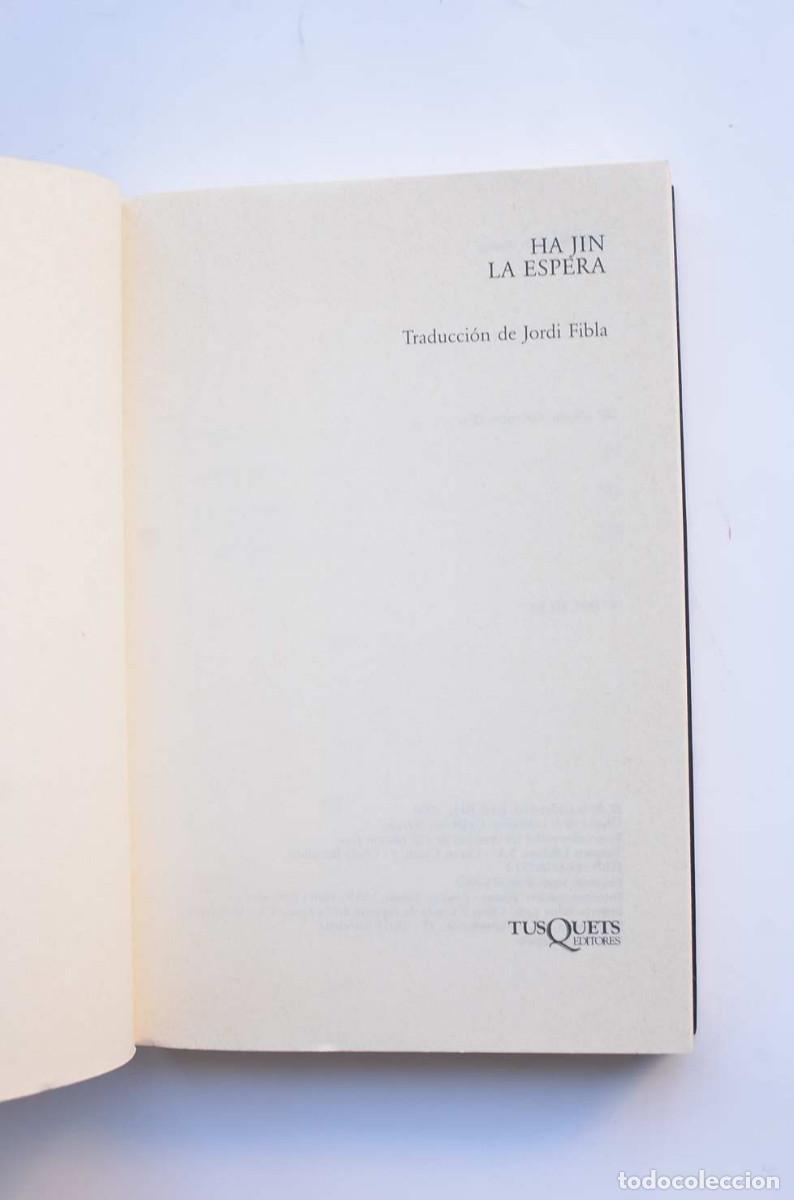 Libros: La espera - HA JIN - Foto 2