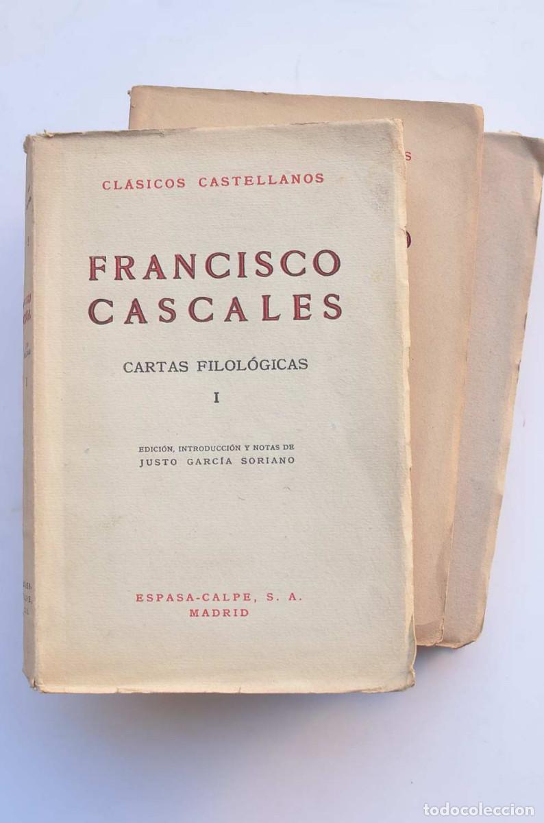 Libros: Cartas filol&oacute;gicas - CASCALES, Francisco - Foto 2
