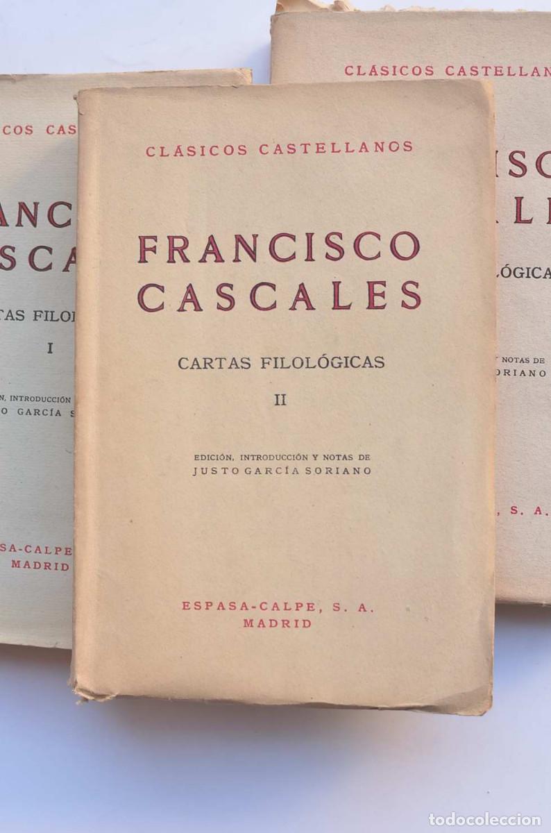 Libros: Cartas filol&oacute;gicas - CASCALES, Francisco - Foto 4