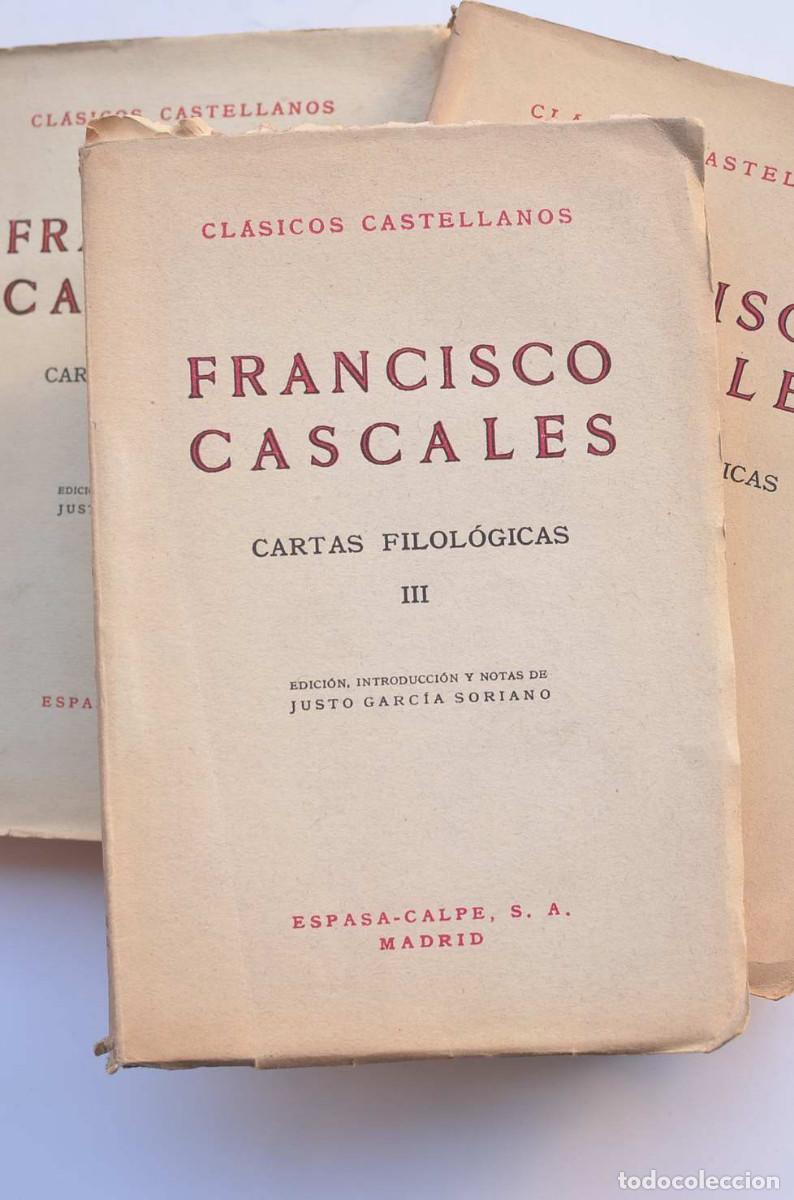 Libros: Cartas filol&oacute;gicas - CASCALES, Francisco - Foto 6