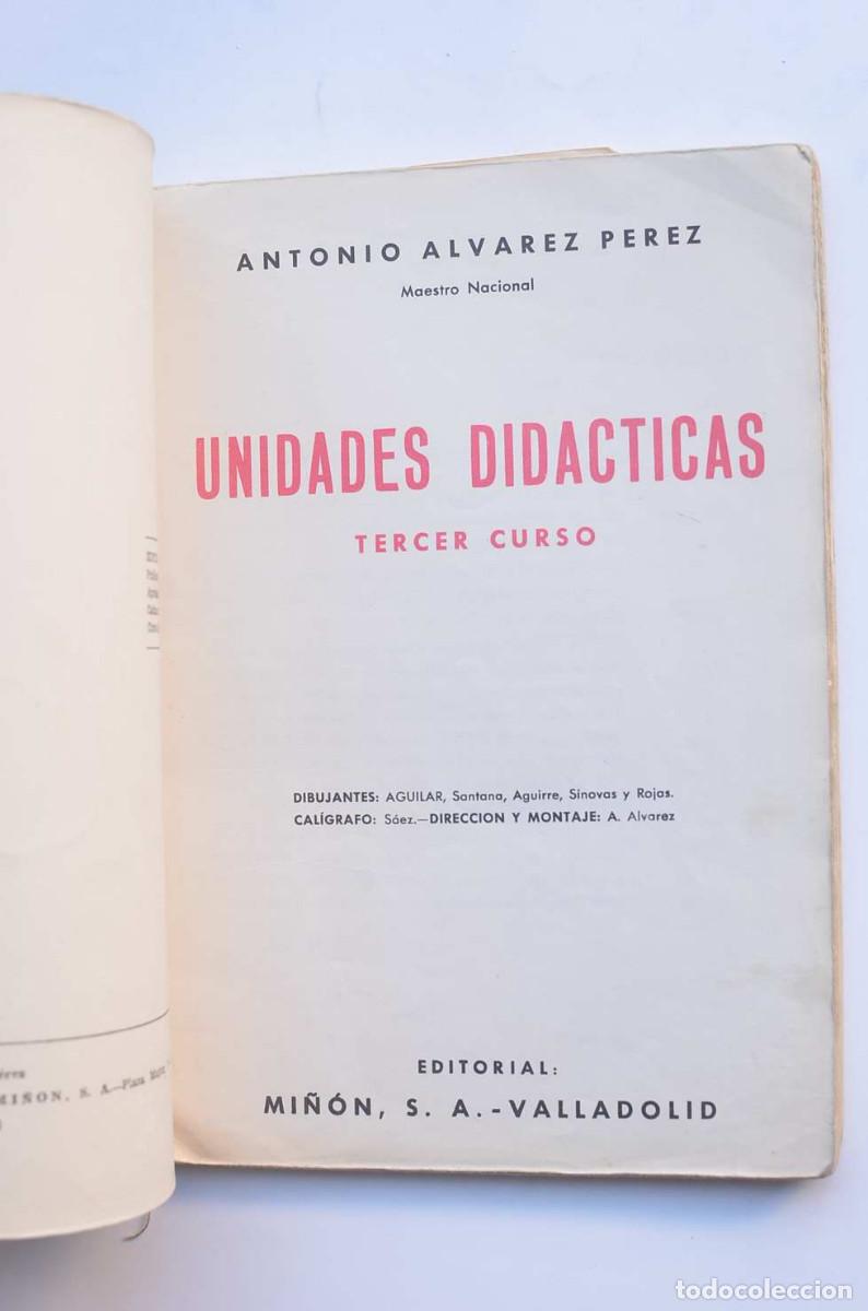 Libros: Unidades did&aacute;cticas. Tercer curso - &Aacute;LVAREZ - Foto 2