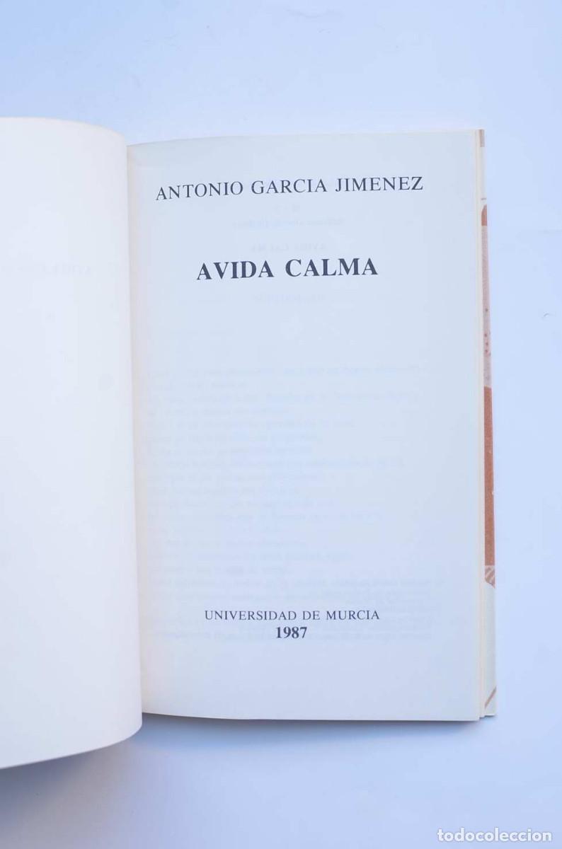 Libros: &Aacute;vida calma - GARC&Iacute;A JIM&Eacute;NEZ, Antonio - Foto 2
