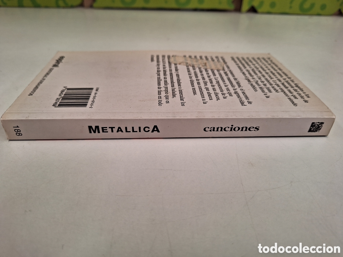 Libros: METALLICA CANCIONES ESPIRAL - Foto 3