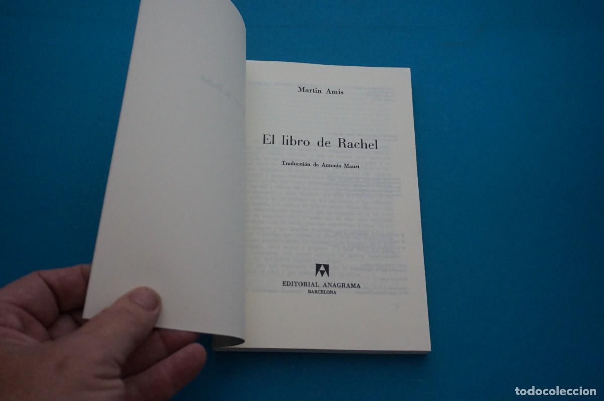 Libros: AMF-33E/ EL LIBRO DE RACHEL - MARTIN AMIS / EDITORIAL ANAGRAMA - Foto 2