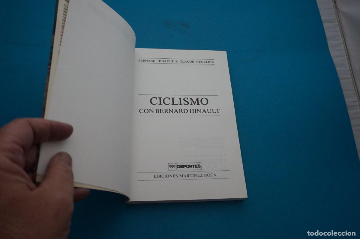 Libros: AMF-33F/ CICLISMO CON BERNHARD HINAULT / EDICIONES MARTINEZ ROCA - Foto 2