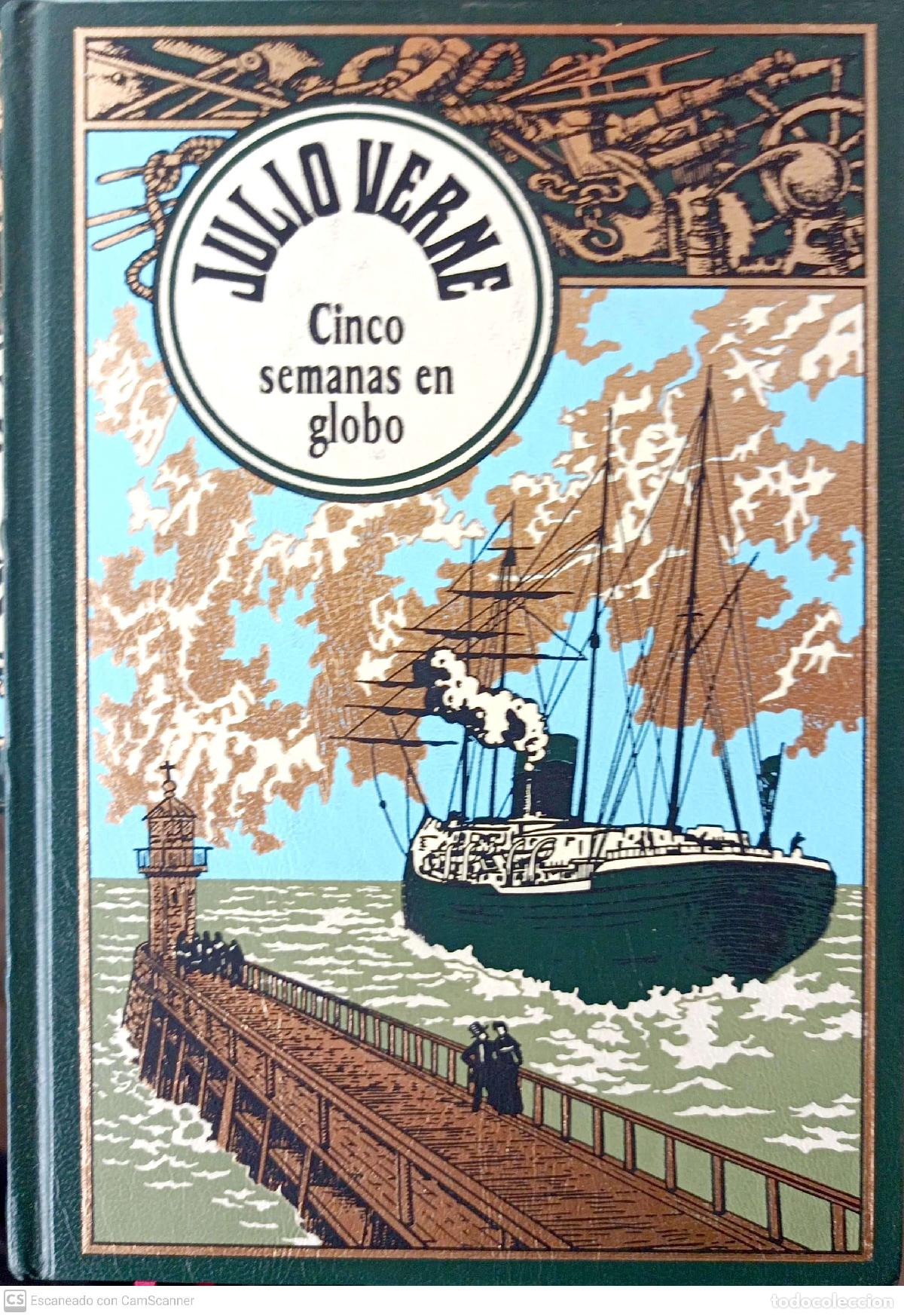 Libros: Cinco semanas en globo - Verne, Jules - Foto 1