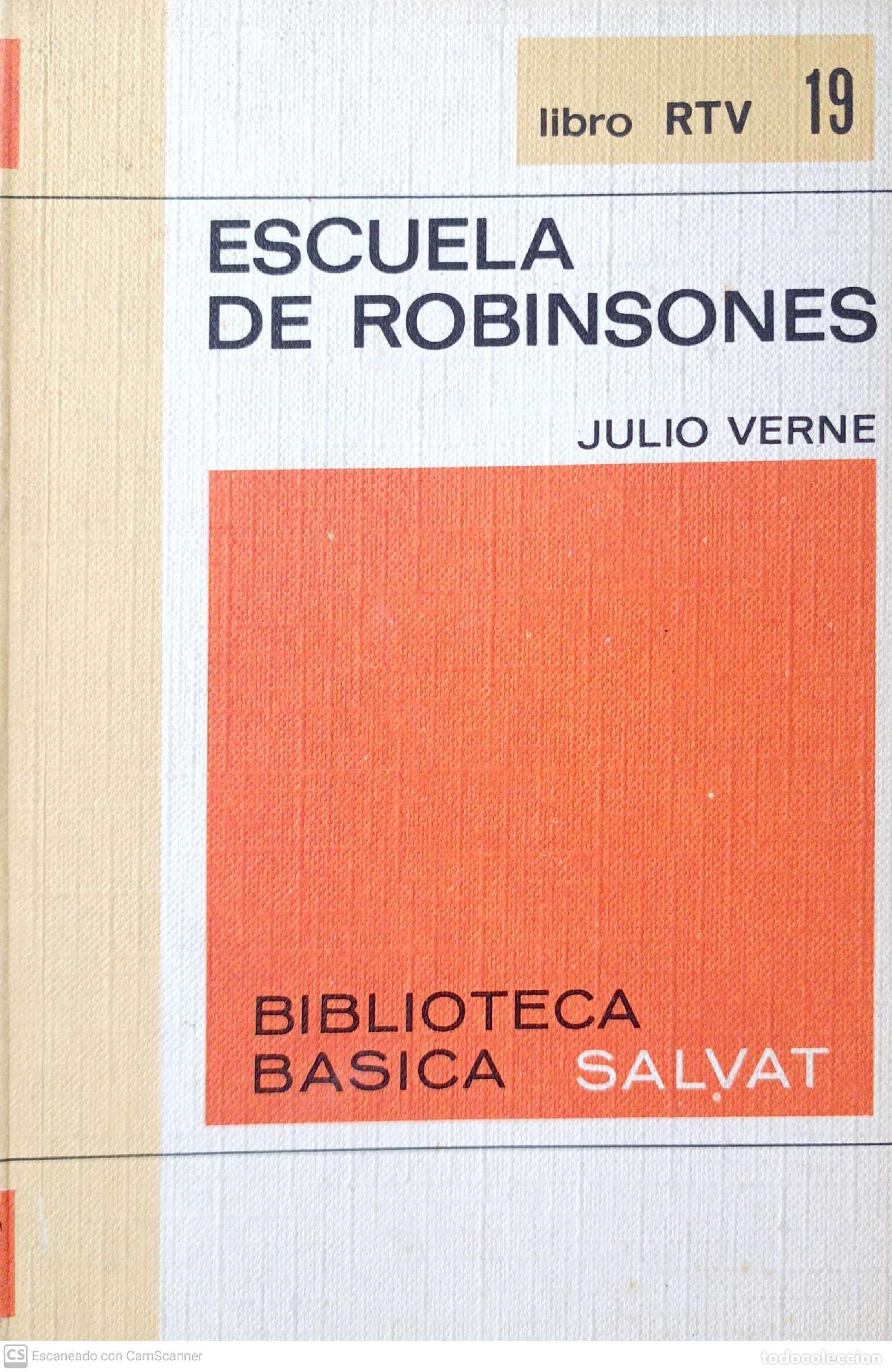 Libros: Escuela de Robinsones - Julio Verne - Foto 1