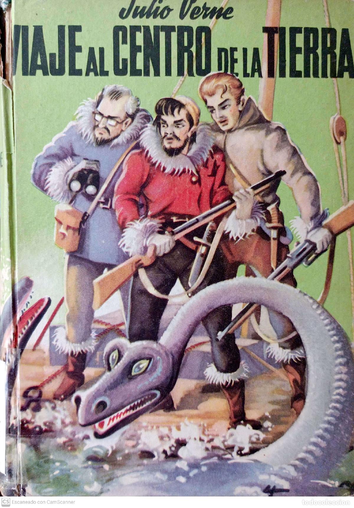 Libros: Viaje al centro de la Tierra - Julio Verne - Foto 1