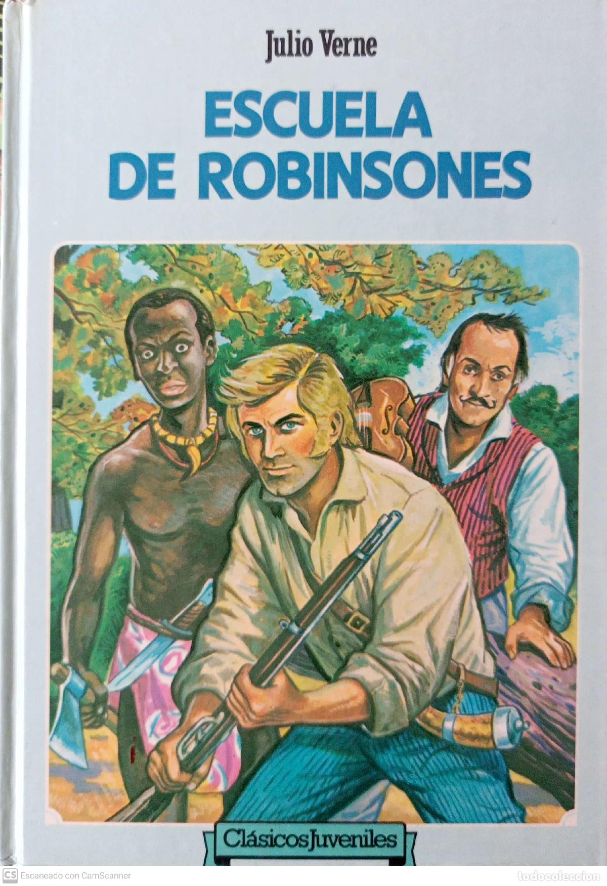 Libros: Escuela de Robinsones - Verne, Julio - Foto 1