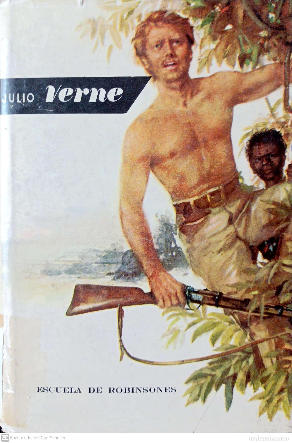 Libros: Escuela de Robinsones - Julio Verne - Foto 1