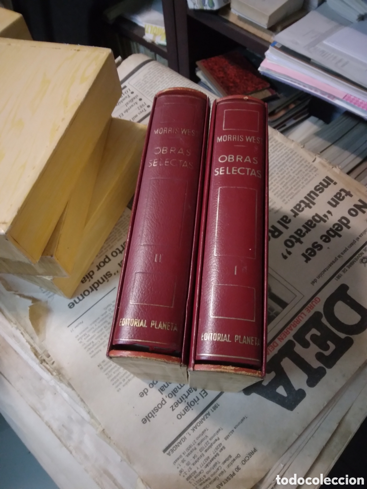 Libros: Morris West, Obras selectas, Editorial Planeta, tomos I y II - Foto 1