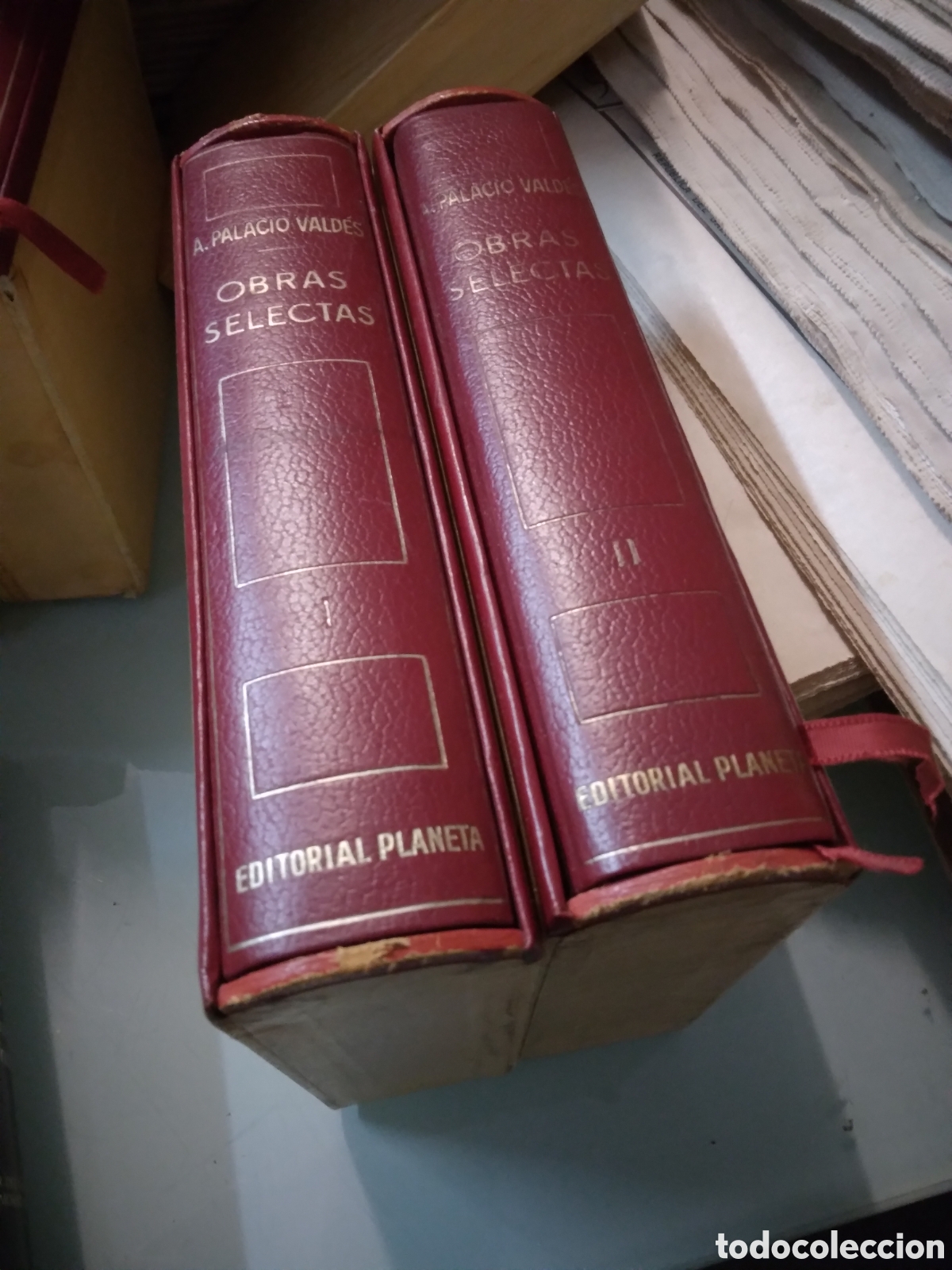 Libros: A. PALACIO VALDES, obras selectas, Tomo I y II, Planeta - Foto 1