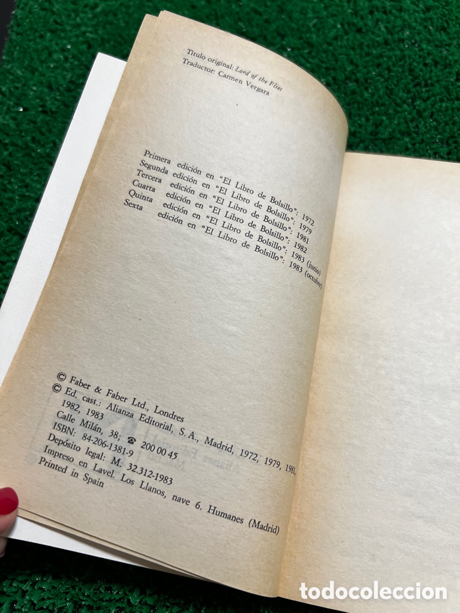 Libros: El se&ntilde;or de las moscas - William Golding - Foto 4