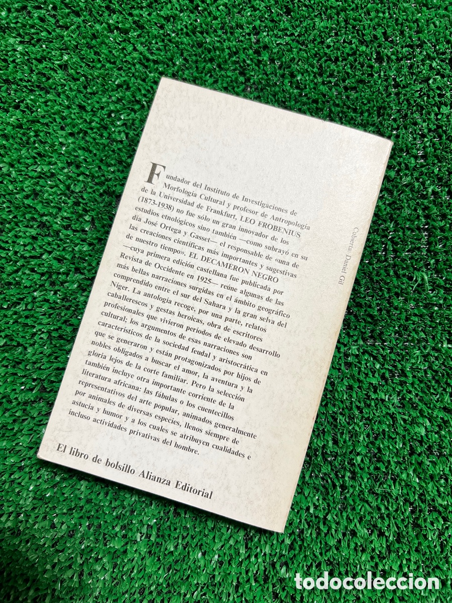 Libros: El decameron negro - Leo Frobenius - Foto 2