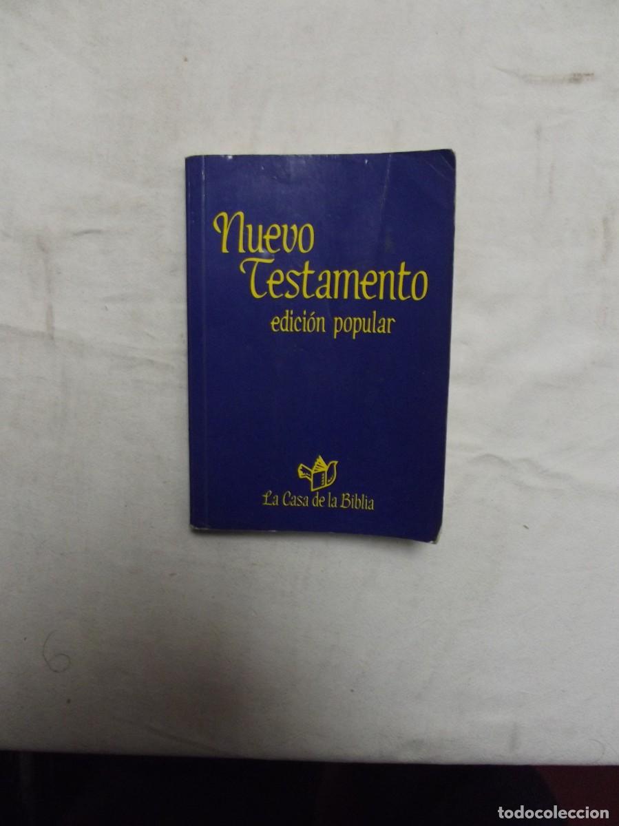Libros: NUEVO TESTAMENTO EDICION POPULAR - Foto 1