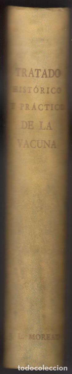Libros: TRATADO HIST&Oacute;RICO Y PR&Aacute;CTICO DE LA VACUNA. MOREAU. FACS&Iacute;MIL ED.1804. ACZ - Foto 3