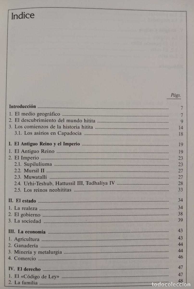 Libros: Los Hititas. - S&Aacute;EZ FERN&Aacute;NDEZ, Pedro: - Foto 2