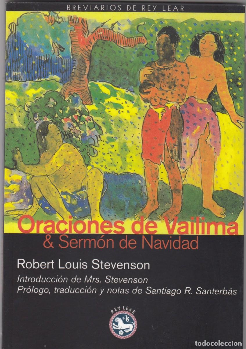 Libros: ORACIONES DE VAILIMA & SERM&Oacute;N DE NAVIDAD. STEVENSON. ACZ - Foto 1