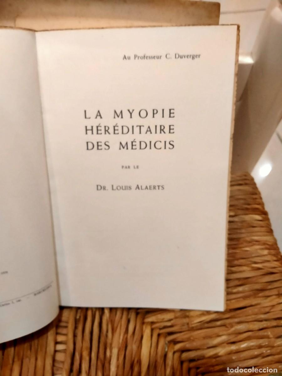 Libros: LA MYOPIE H&Eacute;R&Eacute;DITAIRE DES M&Eacute;DICIS - Foto 4