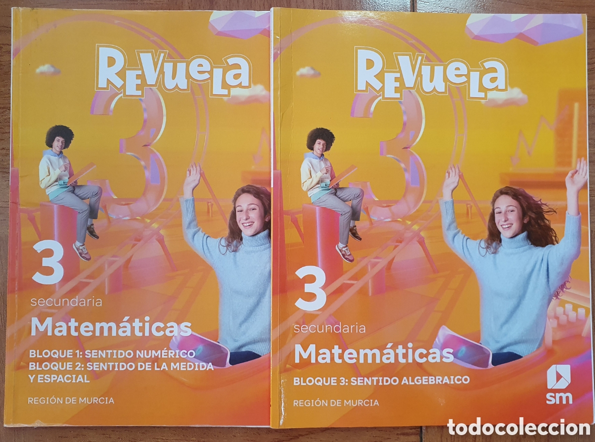Libros: Matem&aacute;tias Secundaria 3 - Bloque 1, 2 y 3 - SM - VV. AA. - Foto 1
