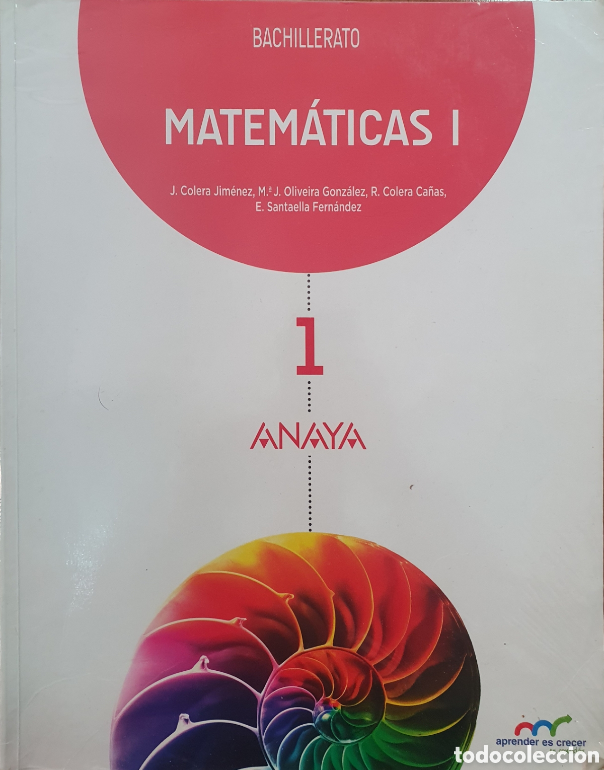 Libros: Matem&aacute;ticas I Bachillerato - Anaya - VV. AA. - Foto 1