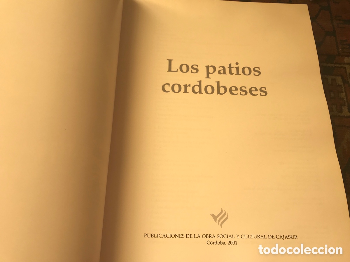 Libros: Los patios cordobeses. Cajasur - Foto 3