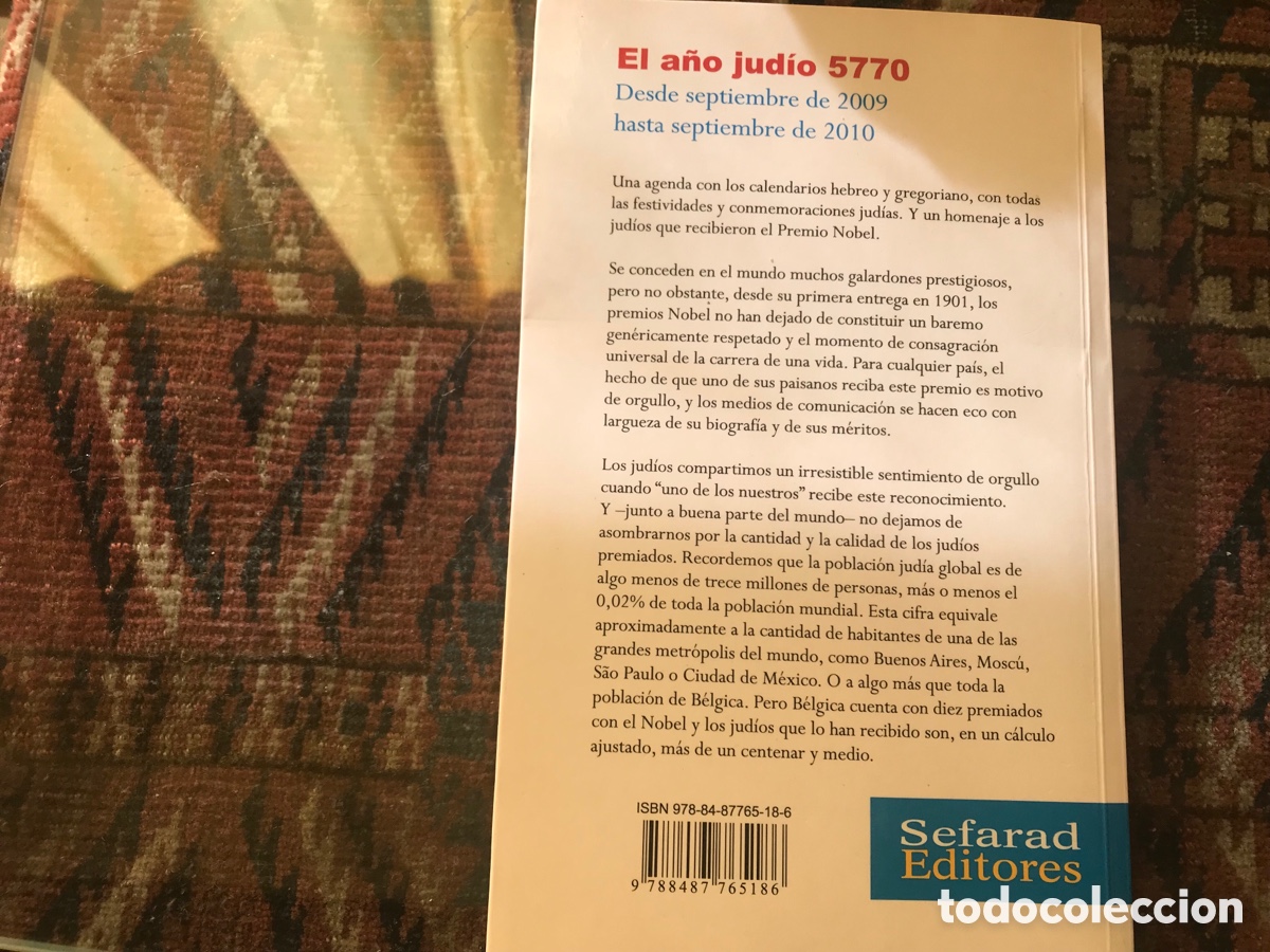 Libros: El a&ntilde;o jud&iacute;o. Sefarad editores - Foto 2