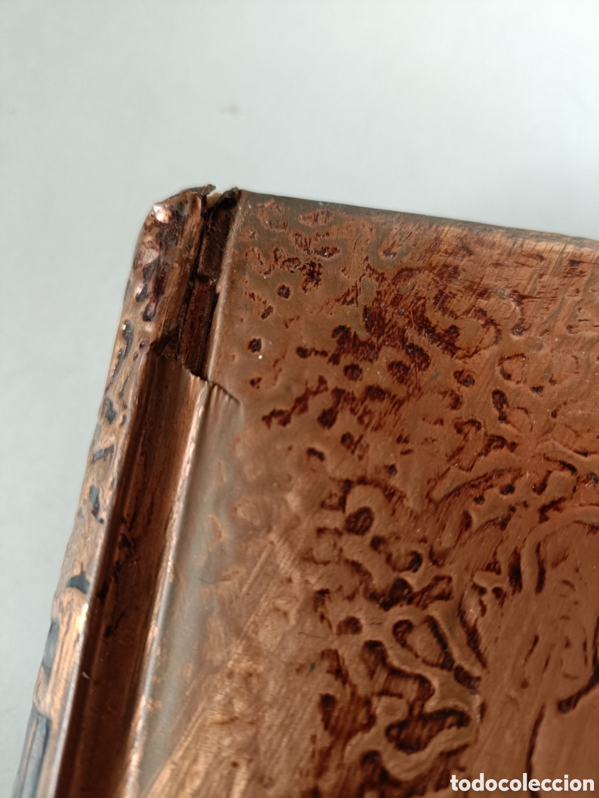Libros: Mart&iacute;n Fierro tapas repujadas en cobre - Foto 2