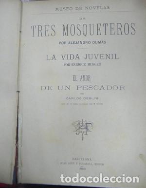 Libros: Museo de novelas. Los tres mosqueteros. 46 n&uacute;meros - DUNAS, ALEJANDRO - Foto 2