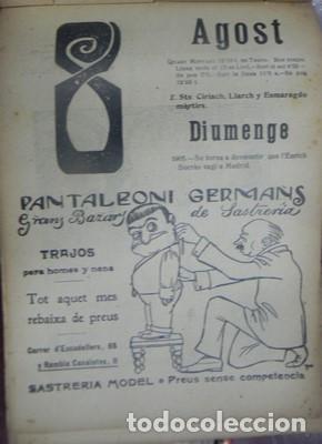 Libros: Calendari cu-cut 1909 - Foto 4