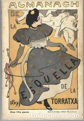 Livres: Almanach de la esquella de la torratxa 1899