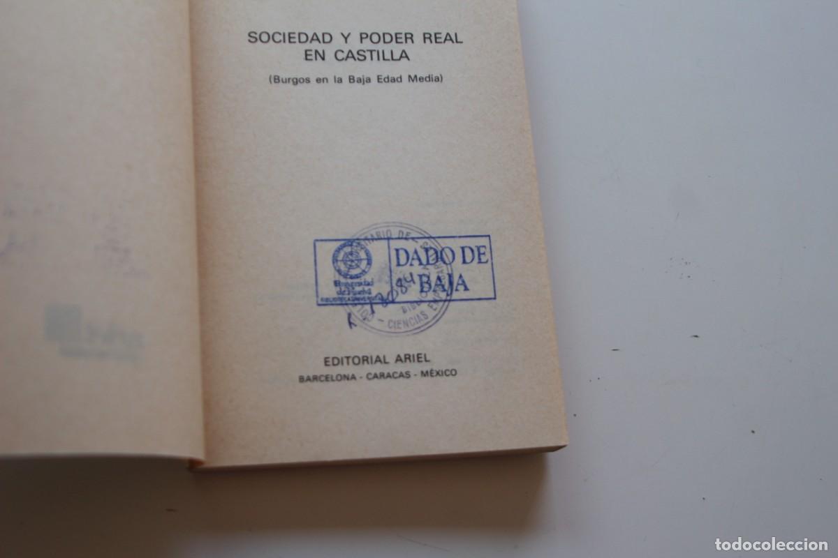 Libros: SOCIEDAD Y PODER REAL EN CASTILLA TEOFILO F. RUIZ ARIEL - Foto 3