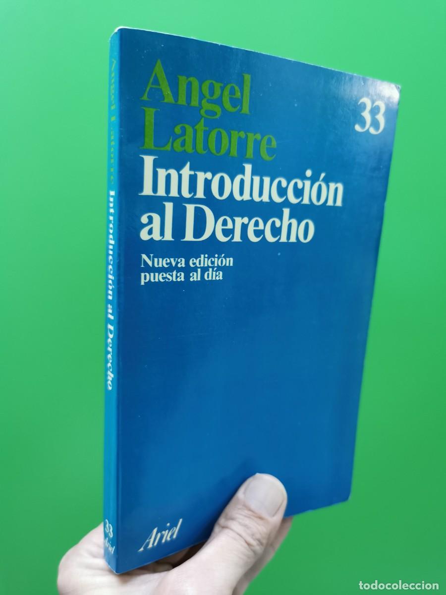 Libros: INTRODUCCI&Oacute;N AL DERECHO.- LATORRE, &Aacute;NGEL - Foto 1